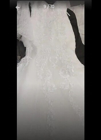 Aysira balık model gelinlik - Görsel 8