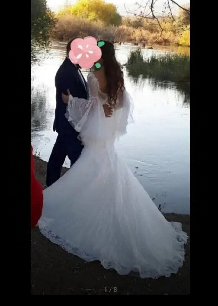 Aysira balık model gelinlik - Görsel 4