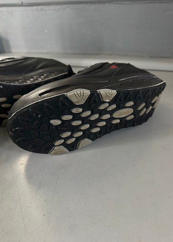 Siyah Platform Topuklu Goth Spor Ayakkabı - Görsel 2