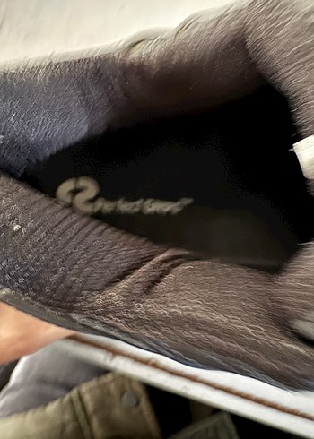 Siyah Platform Topuklu Goth Spor Ayakkabı - Görsel 3