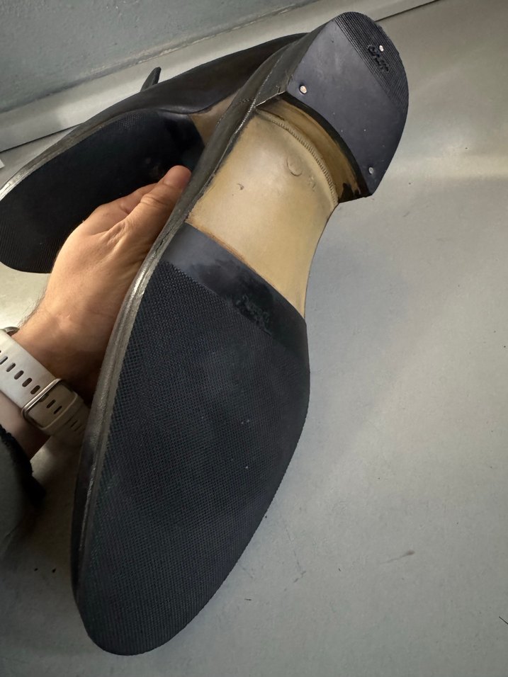 Siyah Deri Klasik Erkek Ayakkabı - Görsel 2