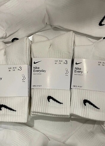 diğer Beden Orijinal Nike Tenis Çorabı Pamuklu 6 Çift Kalite 