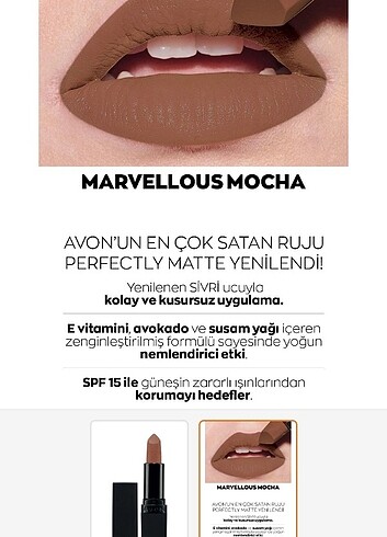 Marvelous mocha mat ruj