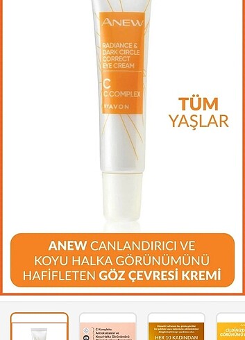 Anew c vitamini göz kremi - Görsel 2