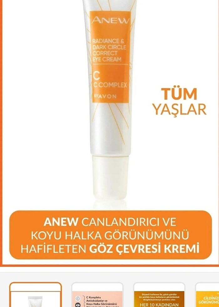 Anew c vitamini göz kremi - Görsel 2