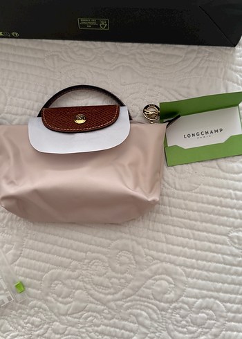 Longchamp bej orijinal  Kadın Çanta - Görsel 6