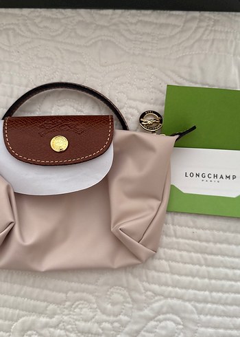 Longchamp bej orijinal  Kadın Çanta - Görsel 4