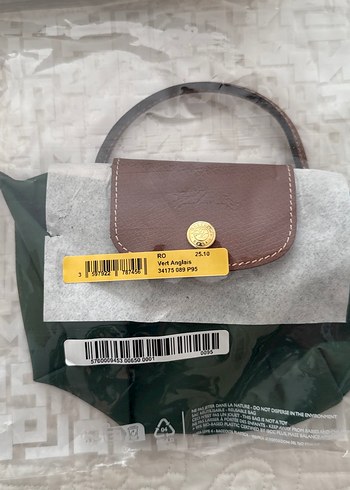 LONGCHAMP orijinal Fermuarlı Kadın El Çantası xs - Görsel 3