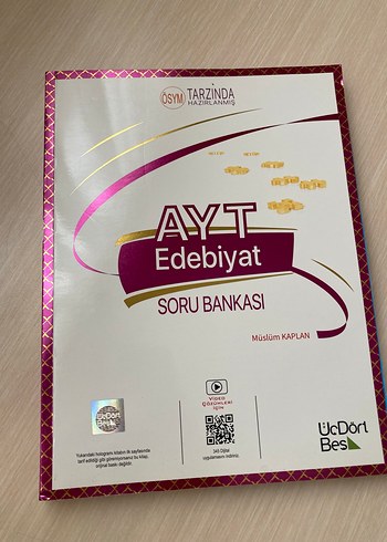 AYT Edebiyat Soru Bankası - 345 Yayınları