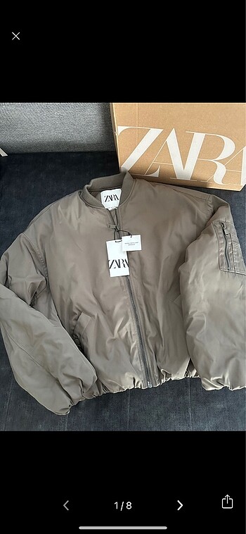 Zara Oversize Bomber Ceket