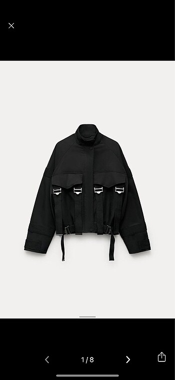 Zara Su Geçirmez Bomber Ceket