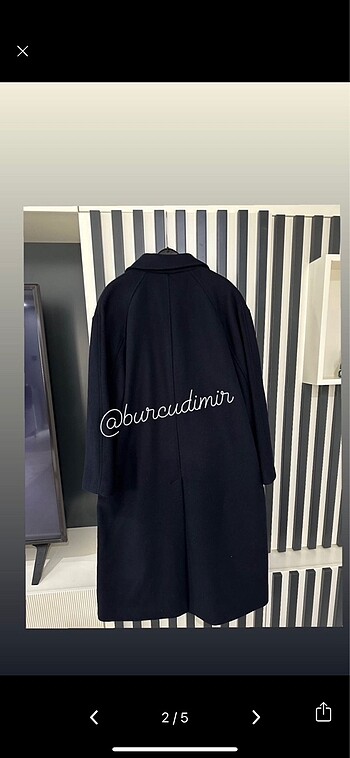 Zara Zara Zw Collection Yün Karışımlı Kaban