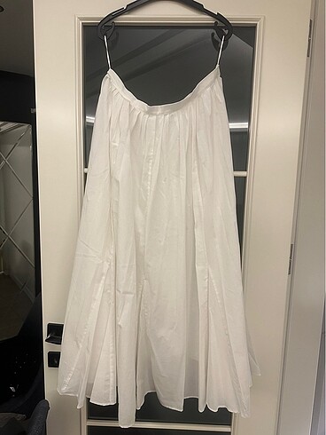 Zara Zara Volanlı Midi Etek