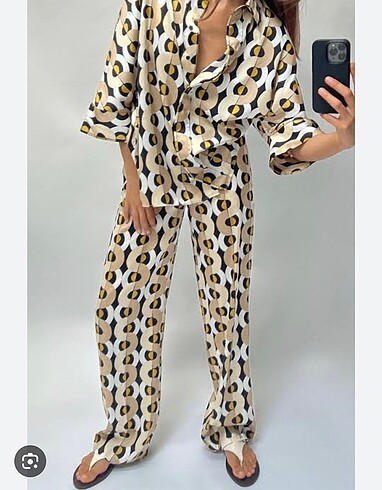 Zara Zara Desenli Pantolon