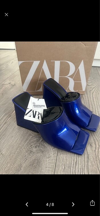Zara Kalın Topuklu Ayakkabı