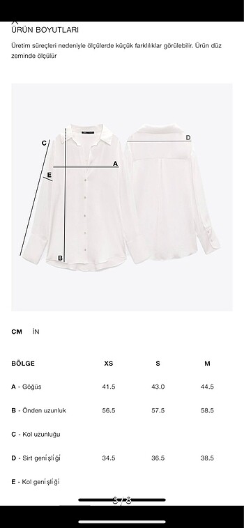 s Beden Zara Peplum Top