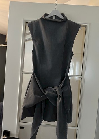 Zara Bağlamalı Viral Elbise - Görsel 6