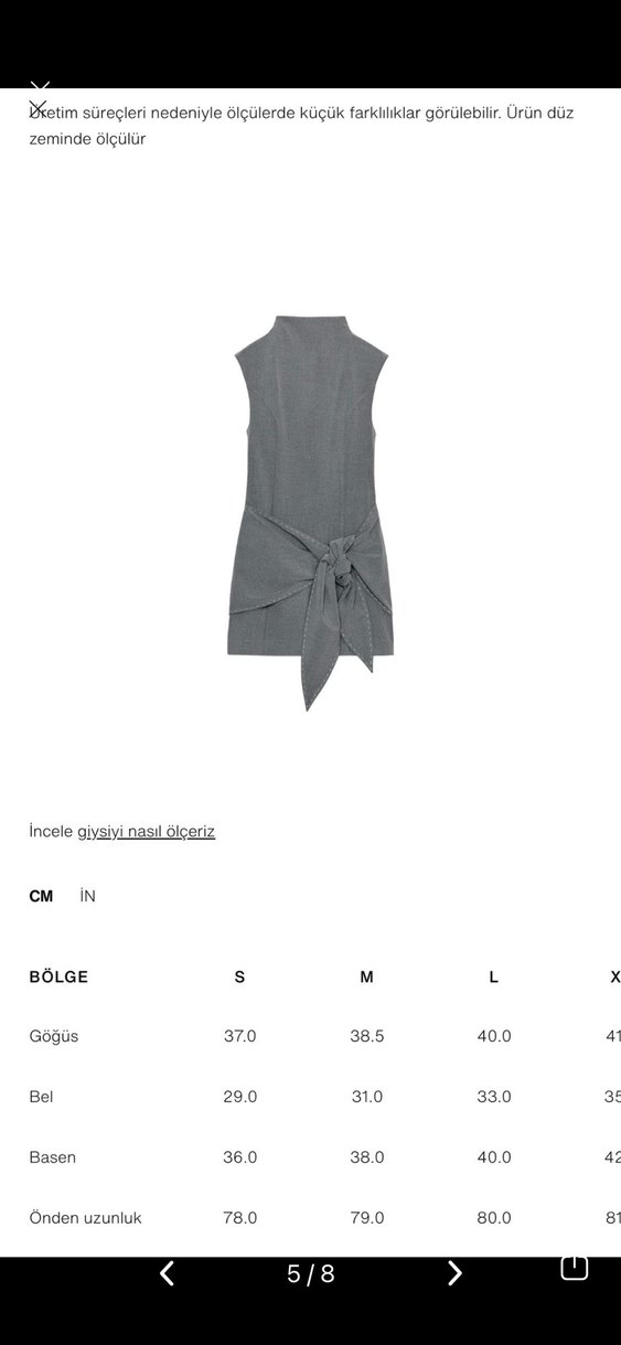 Zara Bağlamalı Viral Elbise - Görsel 5