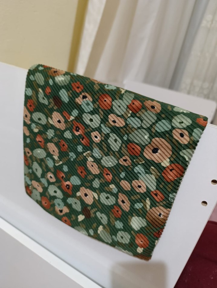 Vintage Çiçekli renkli Flar eşarp — görsel 4/8