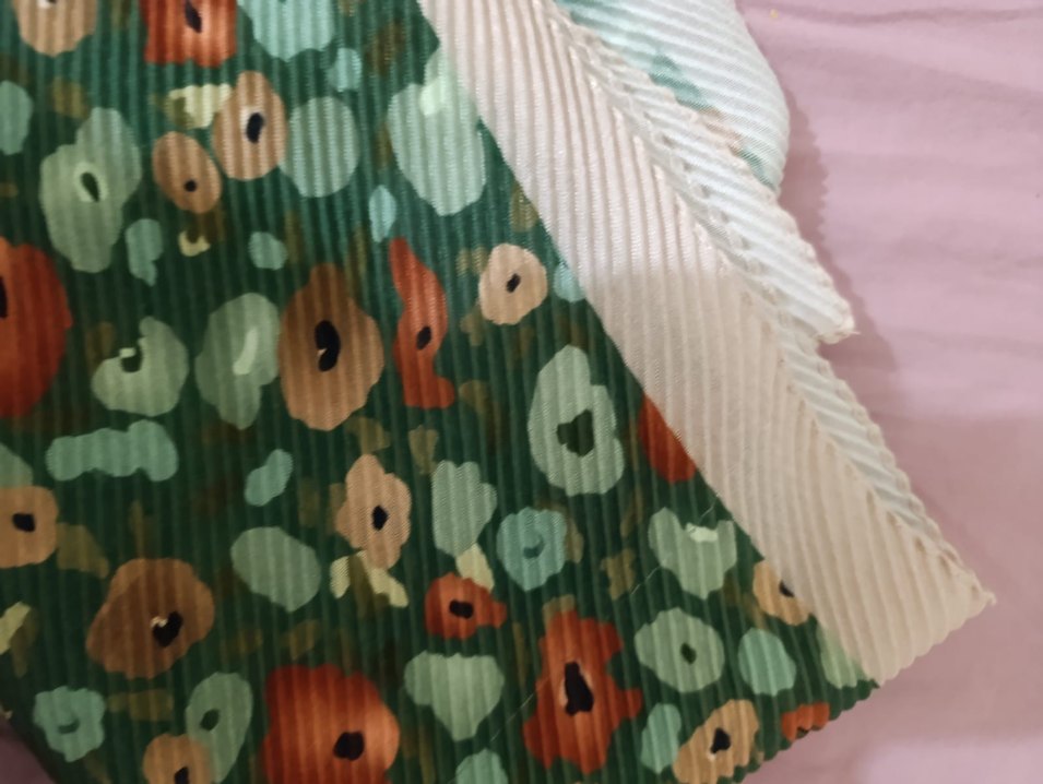 Vintage Çiçekli renkli Flar eşarp — görsel 3/8