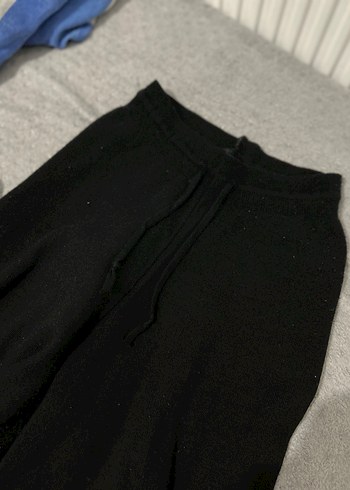 Kadın Siyah Rahat Kesim Eşofman Altı - Görsel 2