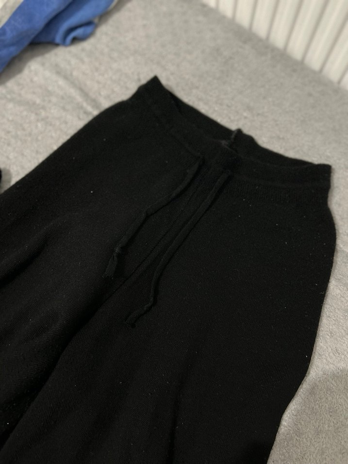 Kadın Siyah Rahat Kesim Eşofman Altı - Görsel 2