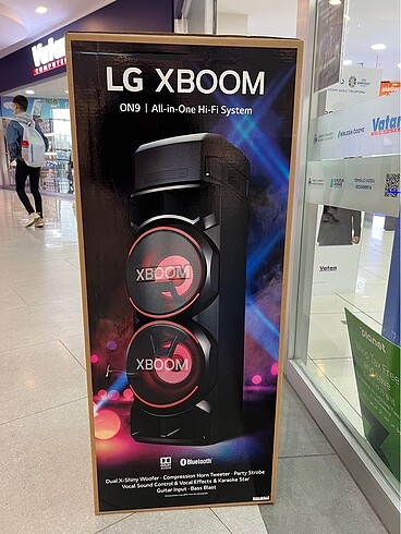 LG XBOOM ON9 SES SİSTEMİ