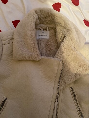 Stradivarius Bej Biker ceket