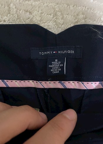 Tommy Hilfiger Kadın Lacivert Pantolon