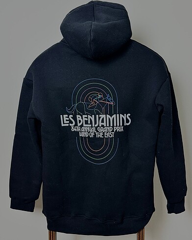 s Beden siyah Renk LES BENJAMİNS OVERSİZE SWEATSHİRT