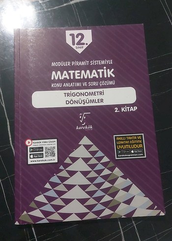 12. Sınıf Matematik Trigonometri Konu Anlatımı Kitabı