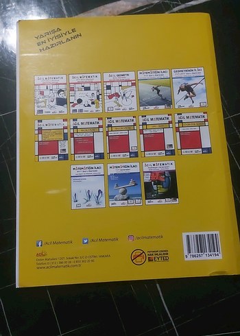 Acil Matematik 8 TYT Deneme Sınavı Kitabı