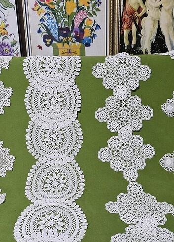 Beden Dantel El İşi Salon Takımları