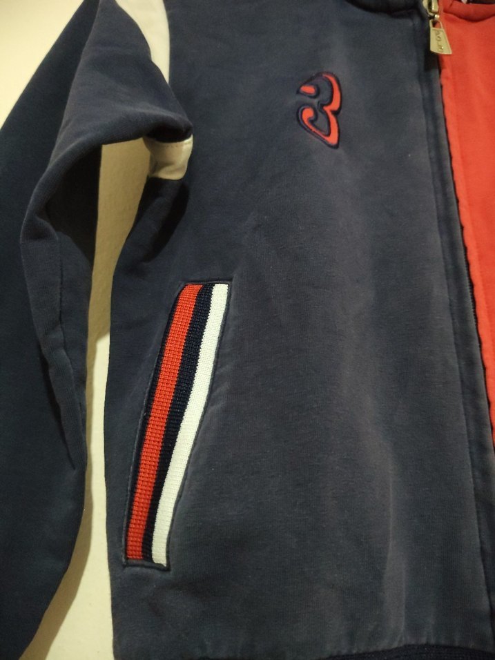 Kırmızı Kapüşonlu Erkek Sweatshirt - Görsel 5