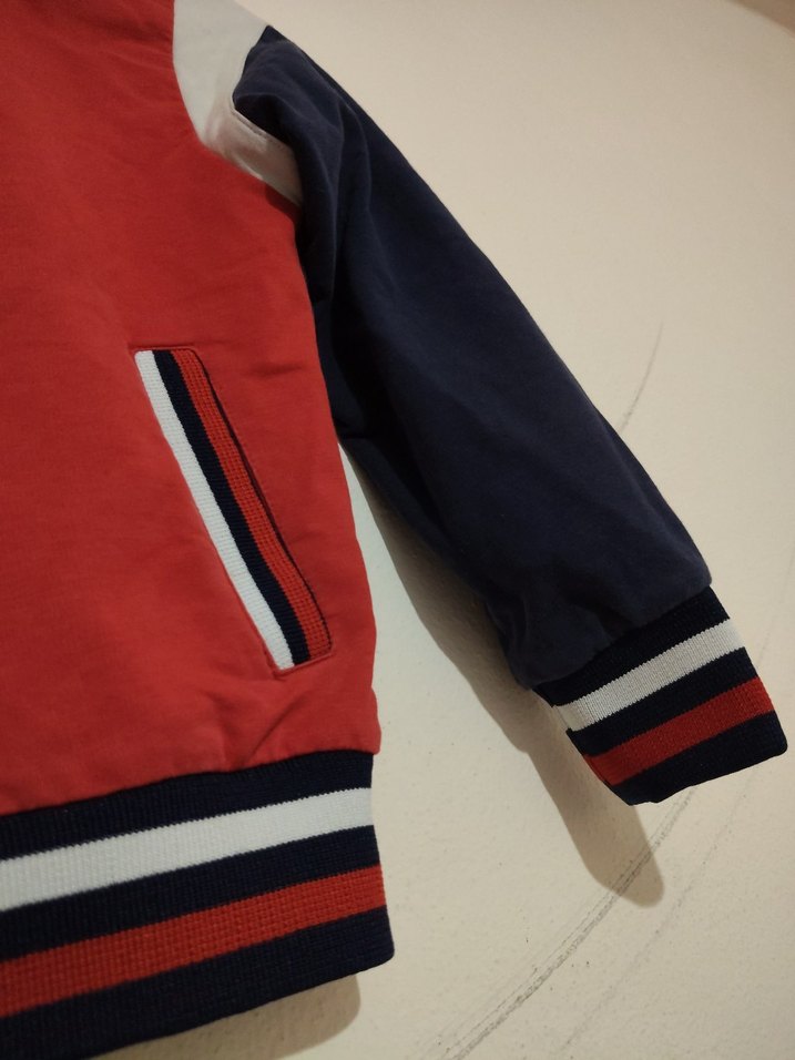 Kırmızı Kapüşonlu Erkek Sweatshirt - Görsel 4