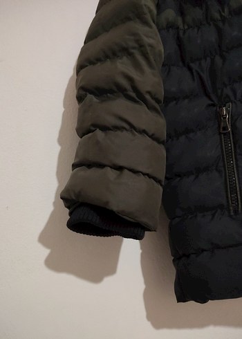 Kapüşonlu Kamuflaj Desenli Erkek Çocuk Mont (BİGAZZİ)marka - Görsel 4