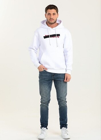 ERKEK KAPŞONLU SWEATSHİRT 