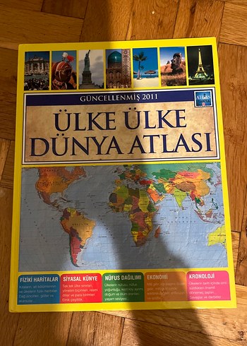 Güncellenmiş 2011 Ülke Ülke Dünya Atlası