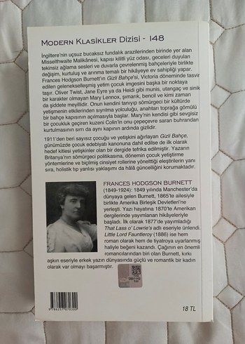 Beden Gizli Bahçe - Frances Hodgson Burnett