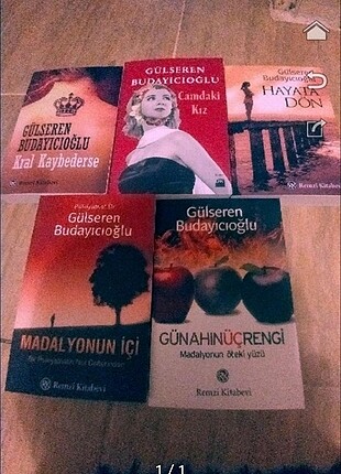 Gulseren budayicioglu 5 kitap
