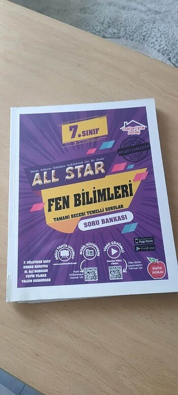 7 sınıf all Star fen bilimleri soru bankası