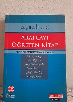 Arapçayı öğreten kitap