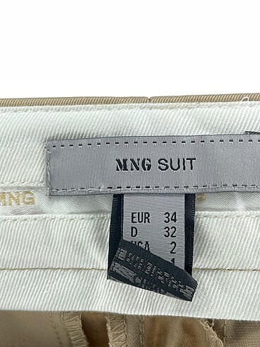 34 Beden çeşitli Renk Mango Kumaş Pantolon %70 İndirimli.