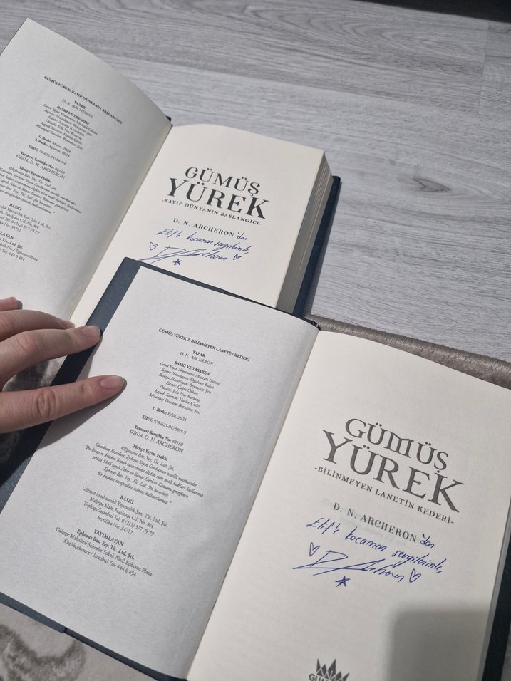 Gümüş Yürek - D.N. Archeron Kitap Seti - Görsel 2