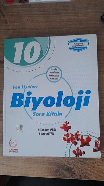 Palme 10. Sınıf konu anlatımlı biyoloji soru bankası