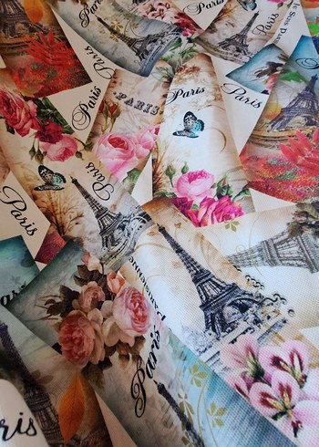 Bohem Çok Renkli Baskılı Perde - Görsel 7