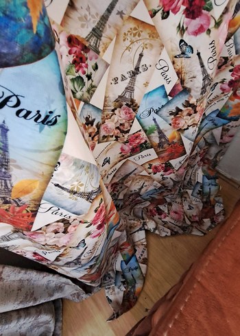 Bohem Çok Renkli Baskılı Perde - Görsel 4