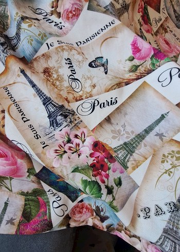 Bohem Çok Renkli Baskılı Perde - Görsel 11