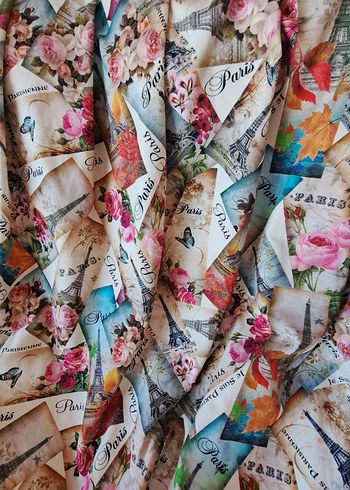 Bohem Çok Renkli Baskılı Perde - Görsel 8