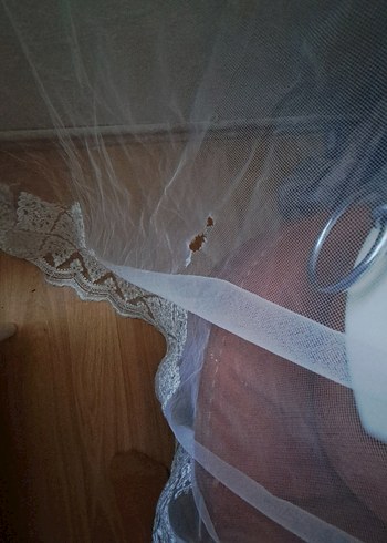 Nakışlı Beyaz Tül Perde - Görsel 20